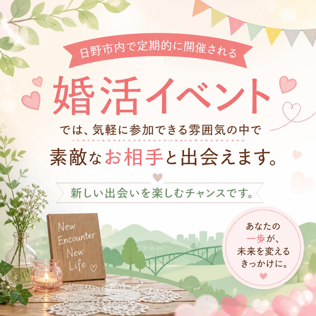 出会いの場としての婚活イベント