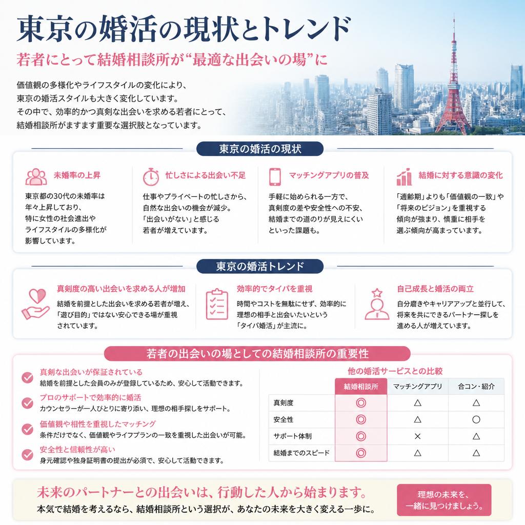 2. 東京での婚活事情