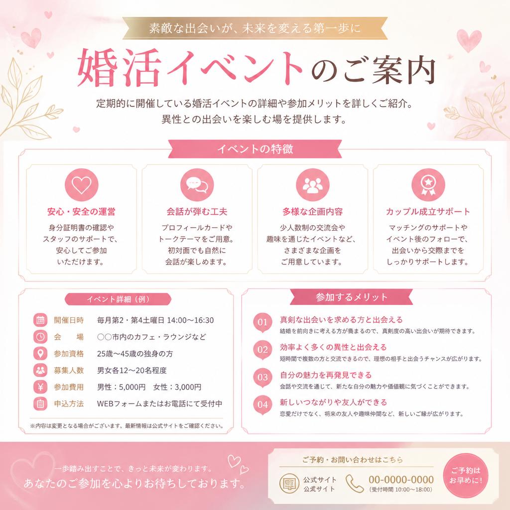 婚活イベントのご紹介
