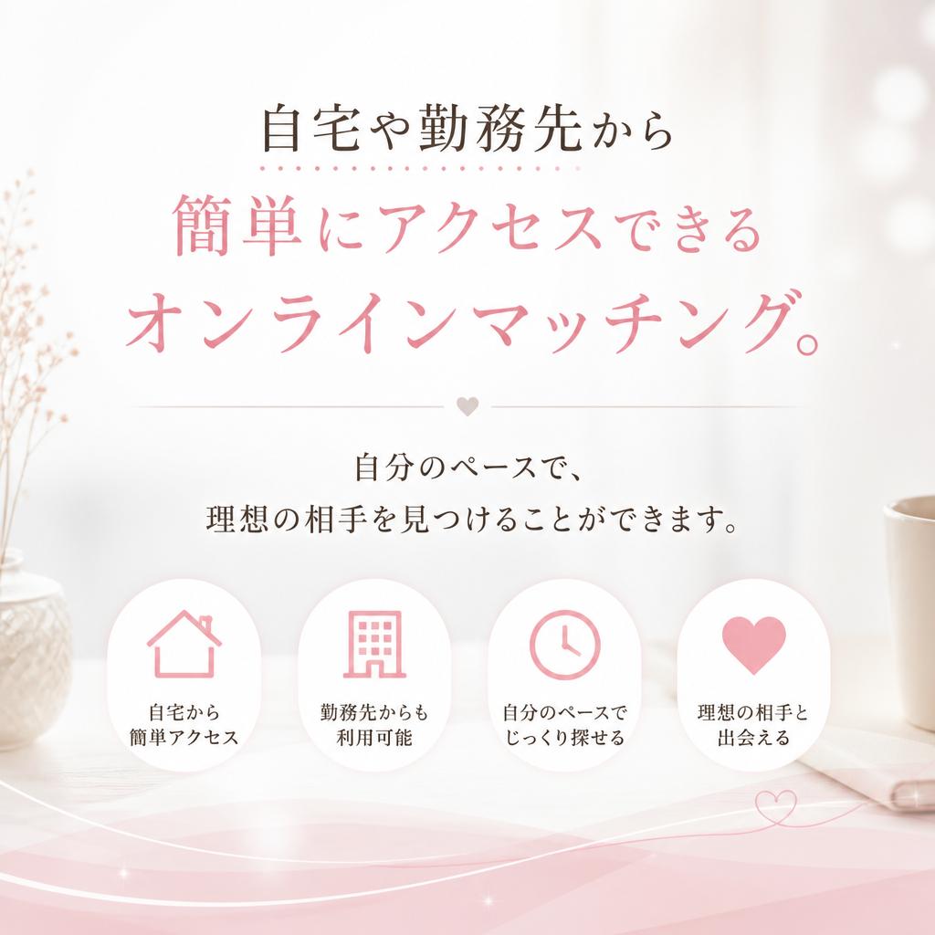 オンラインでのマッチングサービス