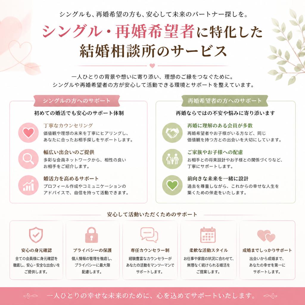 Lumina結婚相談所の特長
