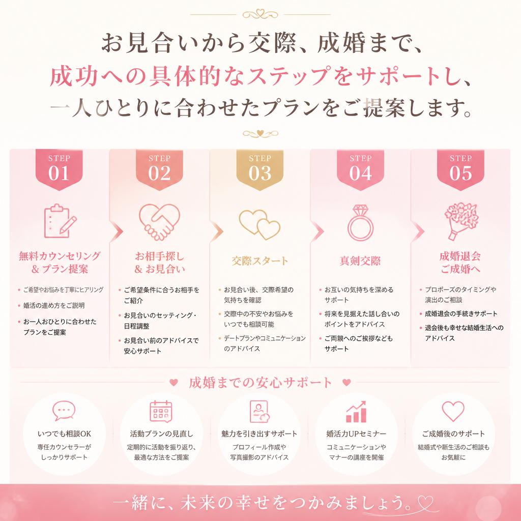 4. 成婚までの道のり