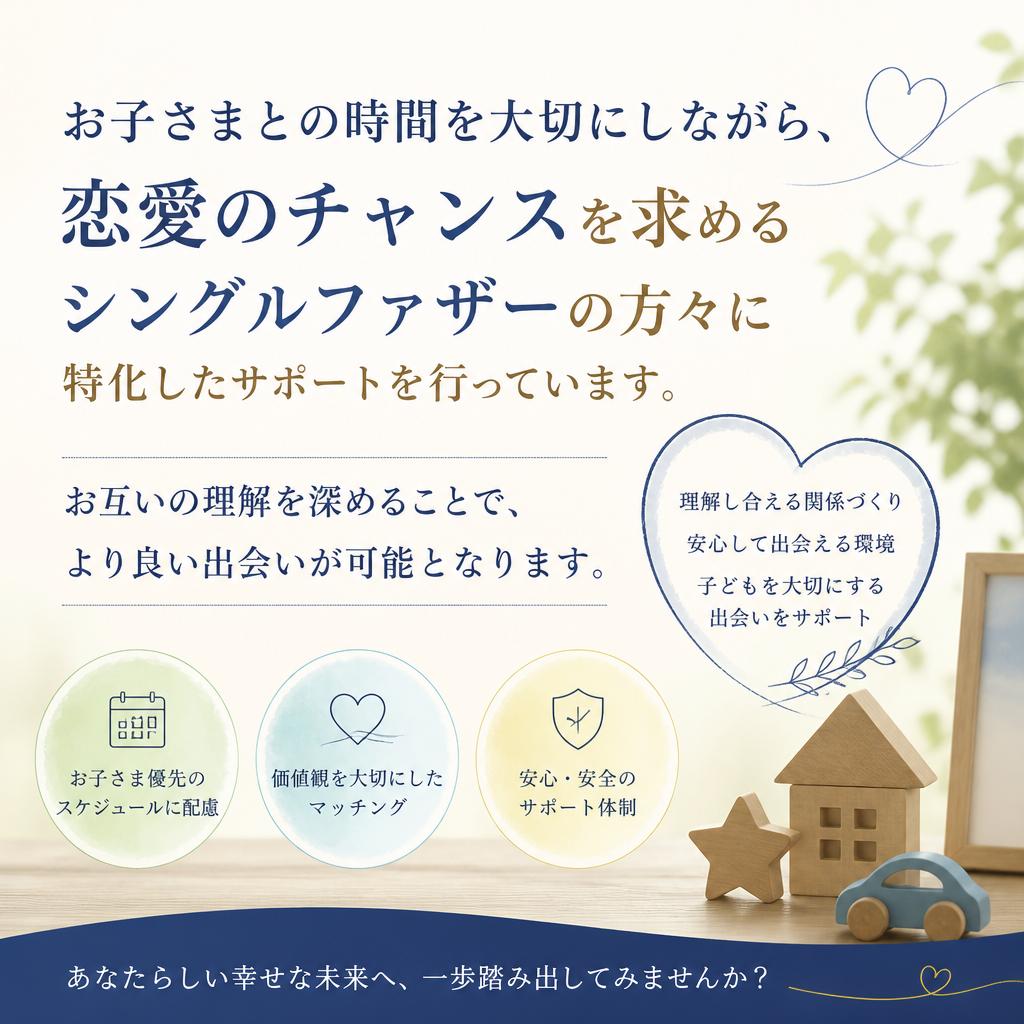シングルファザーを応援します