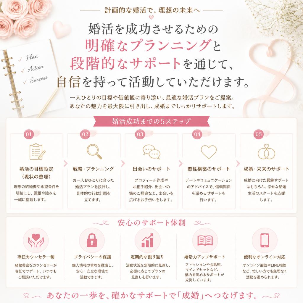 成功するための具体的なステップ